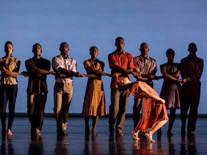 Dancers on Stage