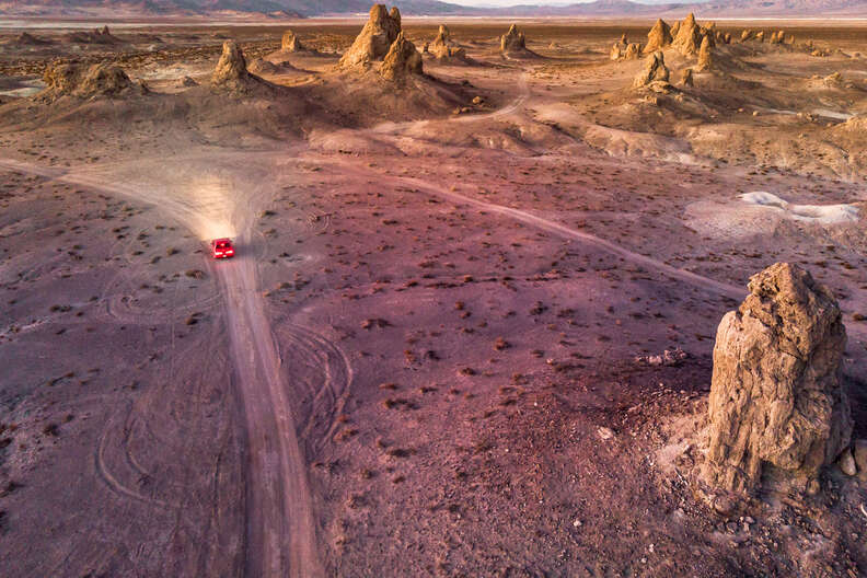 Car in Desert