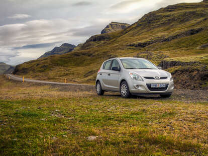 rental car in Iceland
