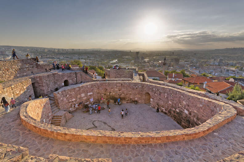 ankara castle, turkey