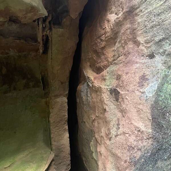 rock crevice
