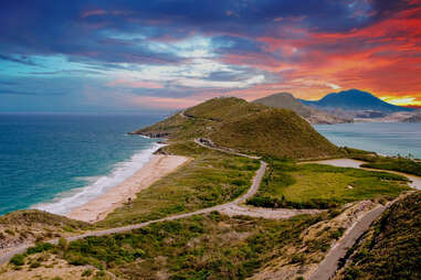 St. Kitts at sunset