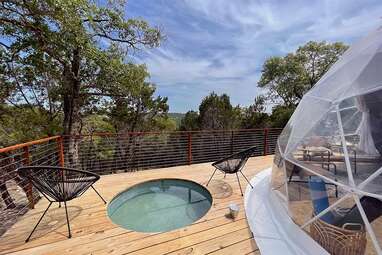 Morii : Luxury Glamping in Treetop Dome + Dip Pool 