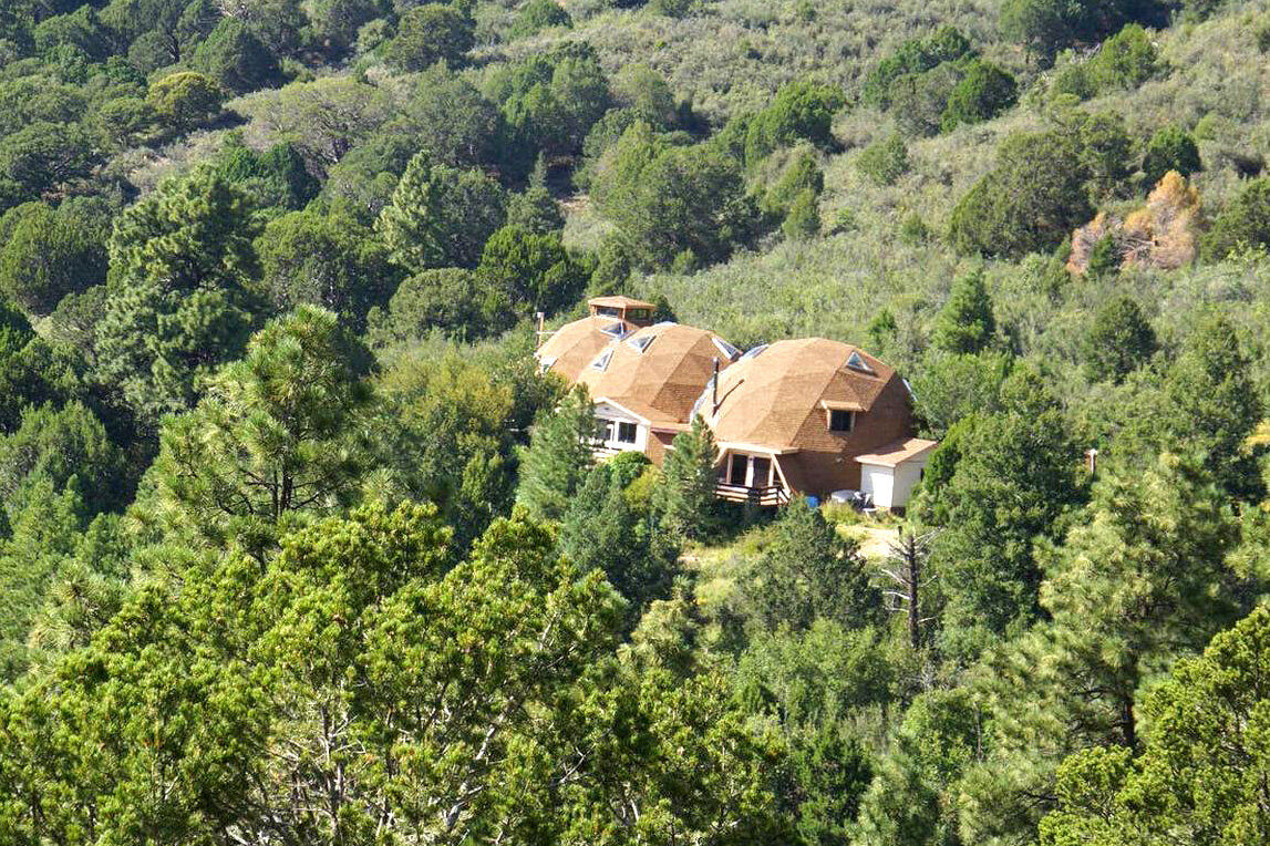Huge, remote mountain dome retreat