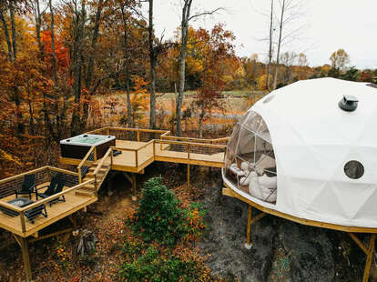 Airbnb dome house