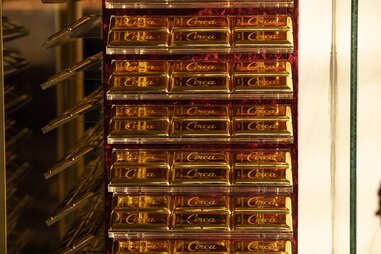 gold bars stacked