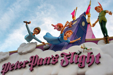 Peter Pan’s Flight ride at Walt Disney World