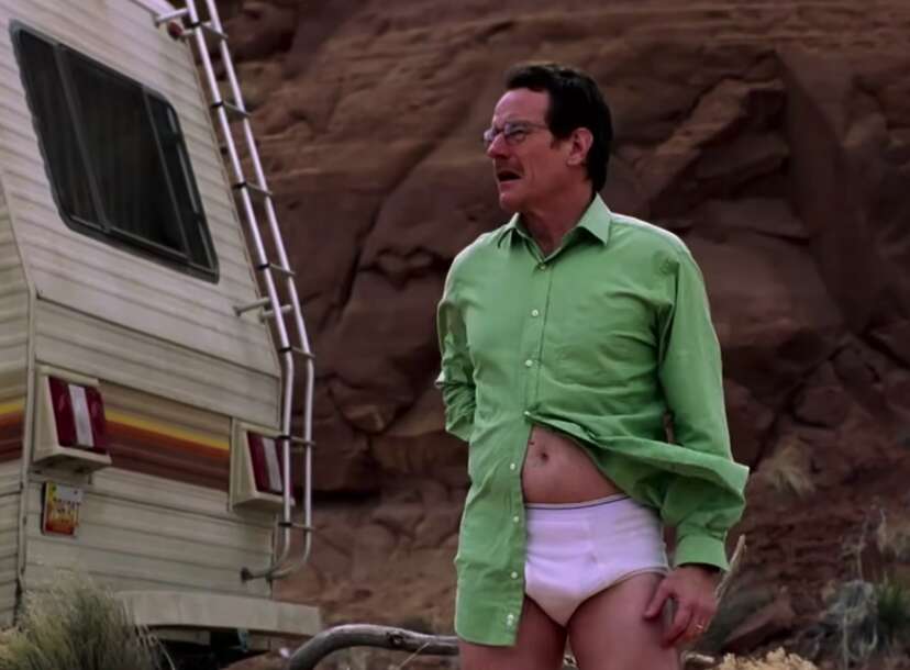 Propstore - There was nothing pants about these Breaking Bad Walter White's  tighty whities, selling for a revealing £6,875 (incl. bp)! #BreakingBad  #PropstoreLiveAuction