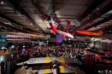 Inside of Frontiers Of Flight Museum