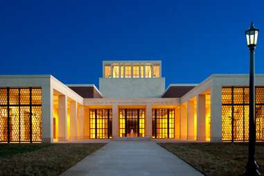 Outside of George W. Bush Library and Museum