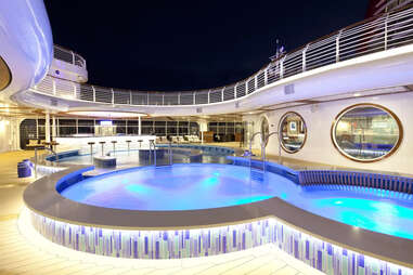 Disney Cruise adults-only pool
