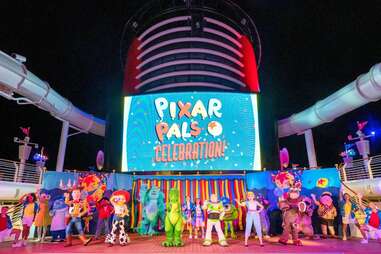 Disney Cruise Pixar celebration