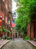 Acorn Street in Beacon Hill