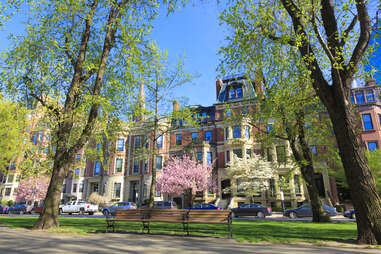 Commonwealth Avenue in Back Bay