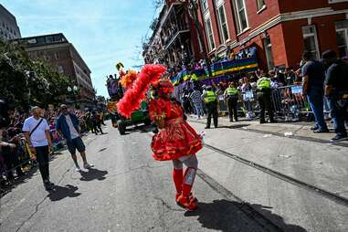 The 2023 Zulu Social Aid and Pleasure Club parade in New Orleans