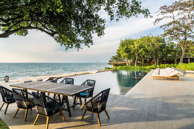 One of new Thailand resort Andaz Pattaya Jomtien Beach’s outdoor pools