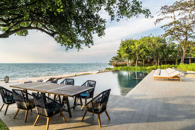 One of new Thailand resort Andaz Pattaya Jomtien Beach's outdoor pools