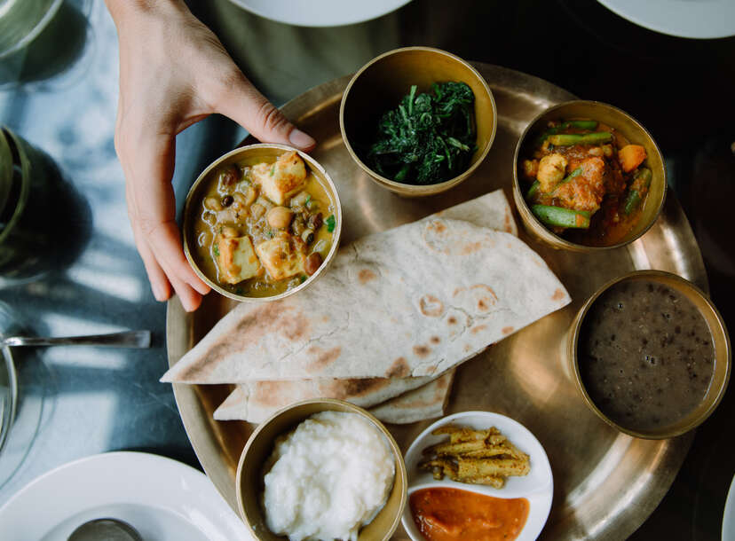 Nepali meal