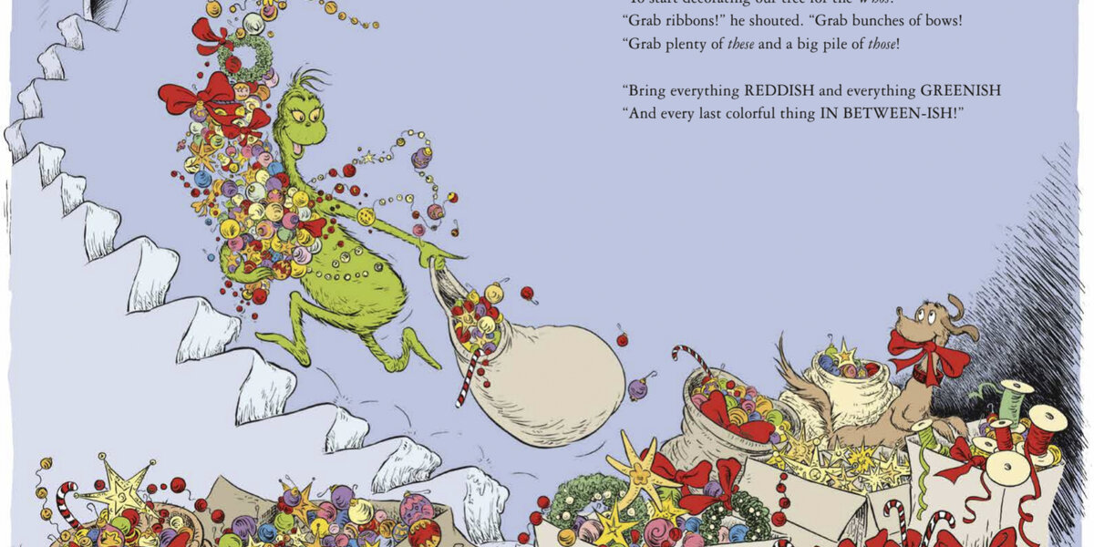 Dr. Seuss How The Grinch Stole Christmas Grinch Spirit Animal 12