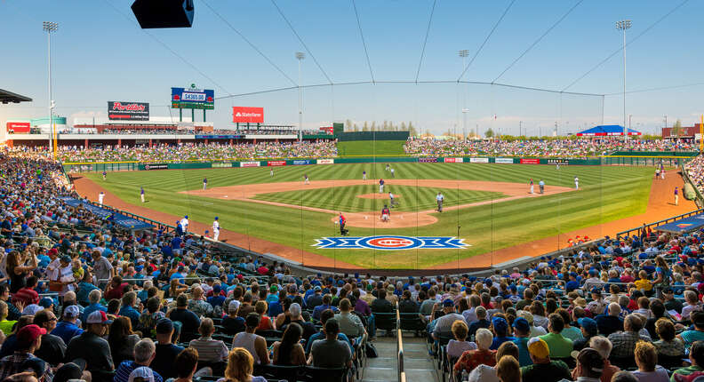 Sloan Park Arizona Spring Baseball Training