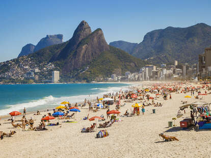 ipanema beach, rio de janeiro