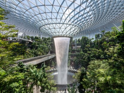 The Jewel Changi Airport in Singapore.