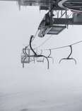 Chairlifts in California's Ski Resorts Are Buried in Snow Right Now