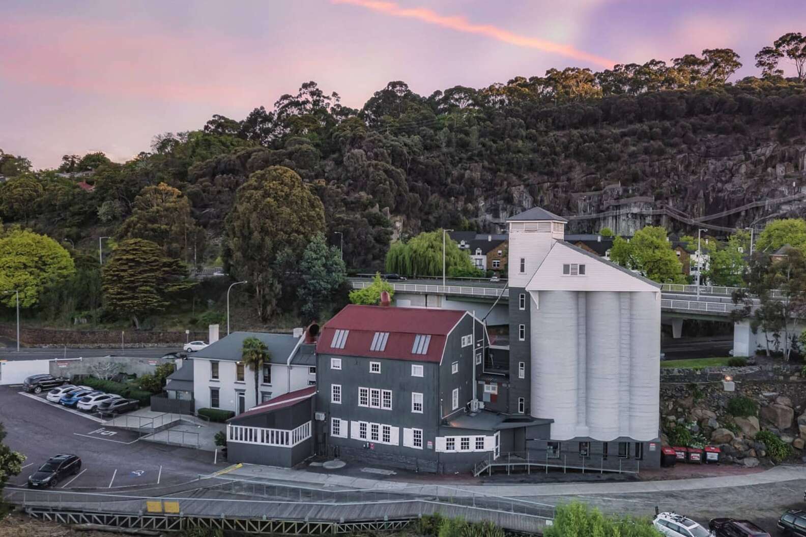 Have a Taste of Tasmania at This Hotel Inside a Former Flour Mill