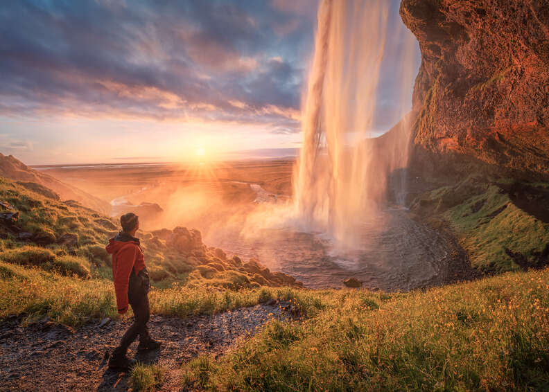 Iceland waterfalls