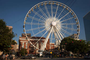 SkyView Ferris wheel in Downtown Atlanta