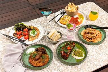 assortment of plates at analogue initiative