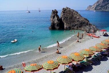beach in Monterosso al Mare