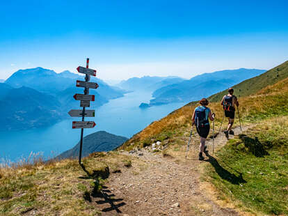 lake como hike