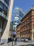 view of Manchester in the sun