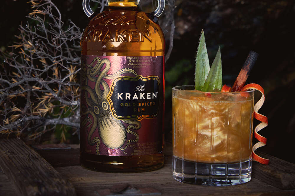 The Kraken Launches Gold Spiced Rum