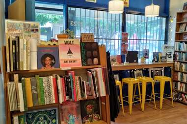 Bookshelves at Re/Arte