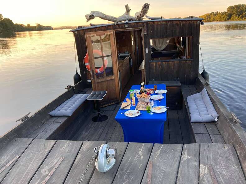 France boat hotel