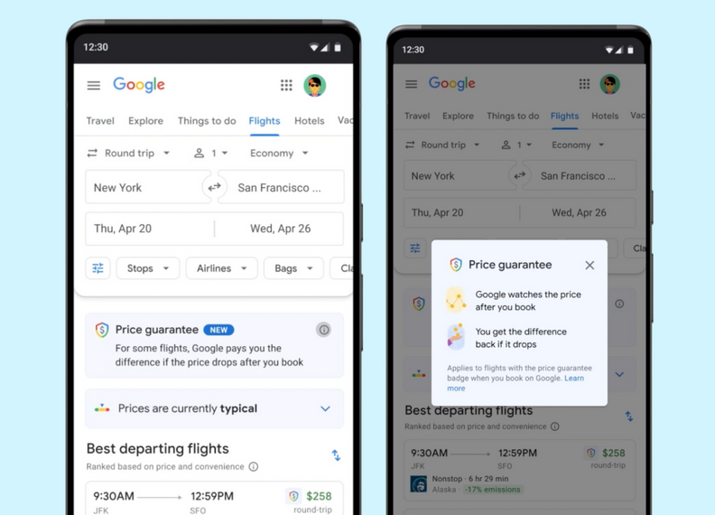 Google Flights New Money-Saving Features