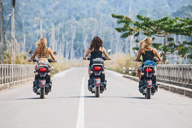 laos motorbike