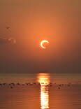 solar eclipse at sea