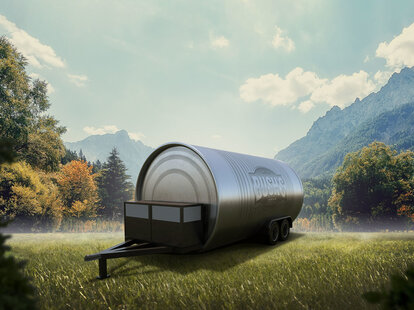 A rendering of he Bush’s Beans Canper