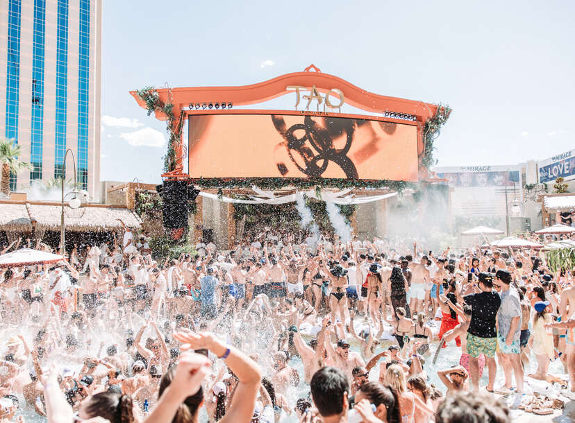 The summer weekends in Las Vegas belong to these LGBTQ+ pool