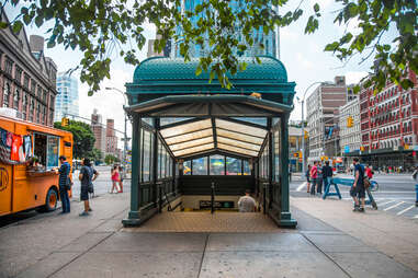 Subway station in NoHo