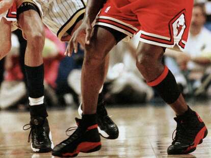 Michael Jordan's Last Dance trainers fetch auction record $2.2m, Michael  Jordan