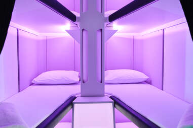 Air New Zealand's Skynest bunk beds