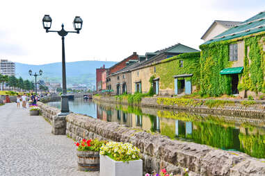 Otaru Canal, Hokkaido, Japan