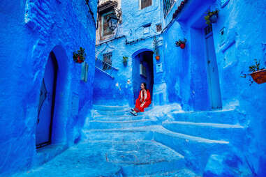 blue city morocco