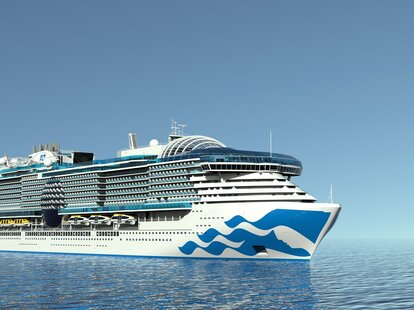 A rendering of the new Princess Cruise ship, Sun Princess.