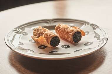 Grandmaster Recorders caviar cannoli