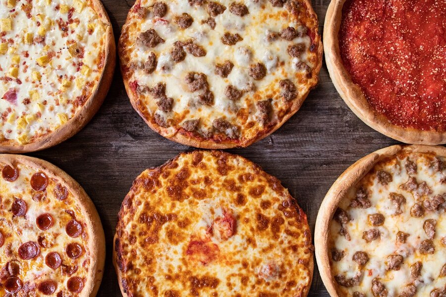 DEEP DISH PIZZA PAN SET - INDIVIDUAL SERVING SIZE